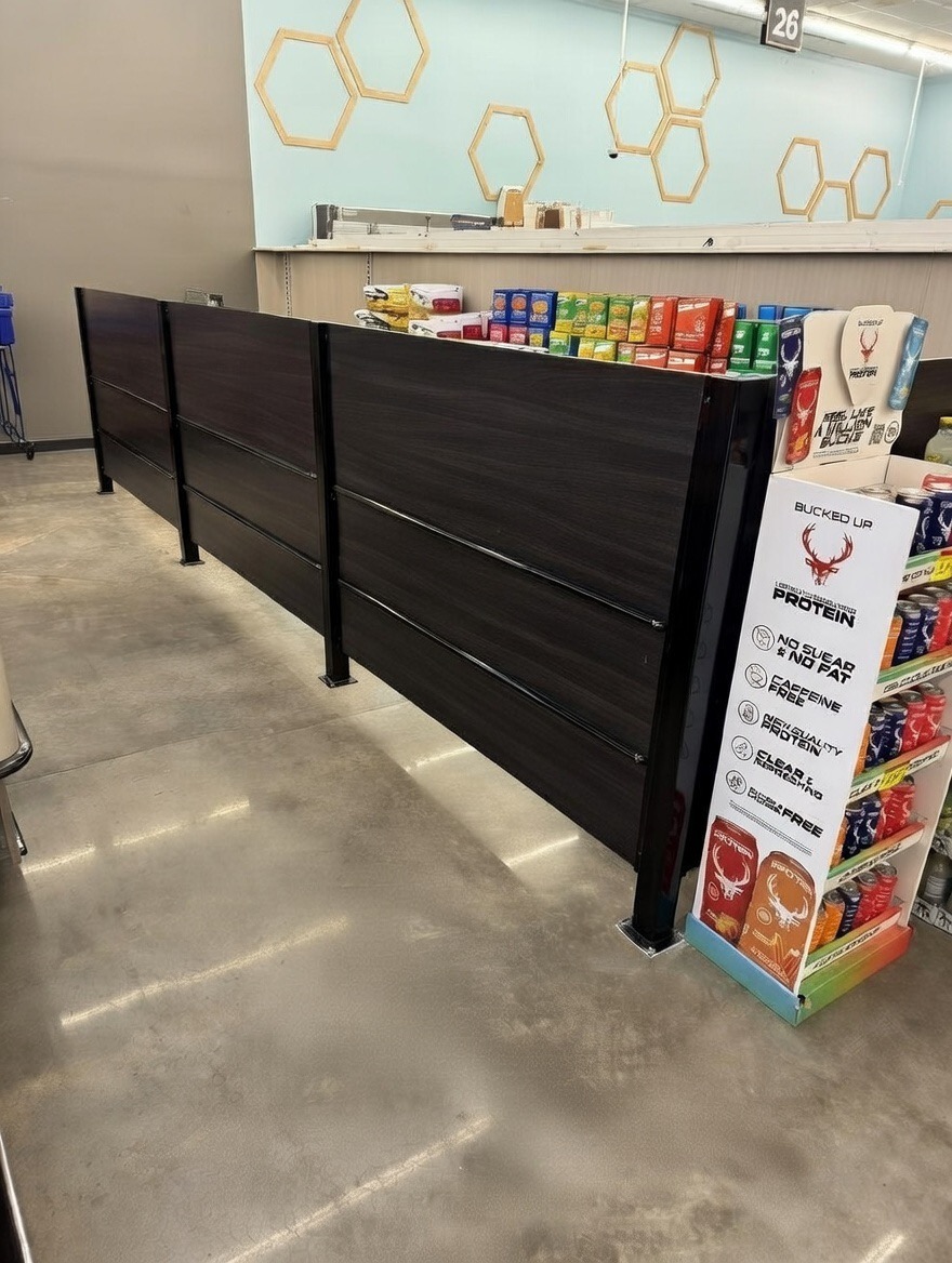 retail store speedwall